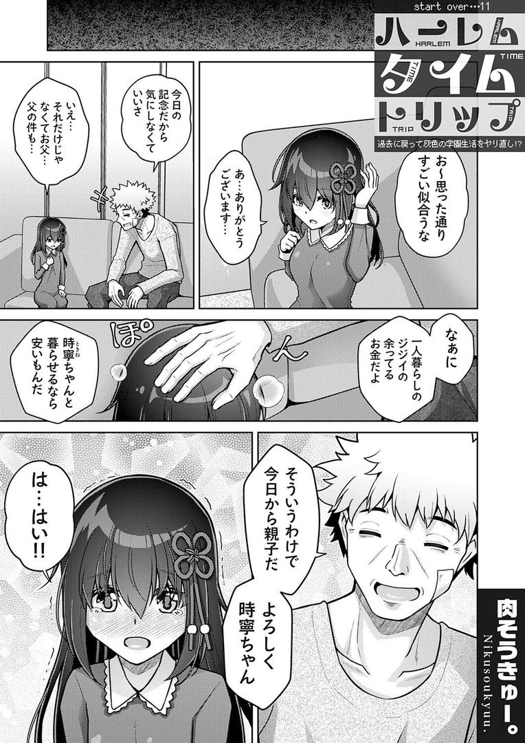 ハーレムタイムトリップ 〜過去に戻って灰色の学園生活をヤリ直し！？〜 start over…11｜肉そうきゅー。｜k568agotp10143