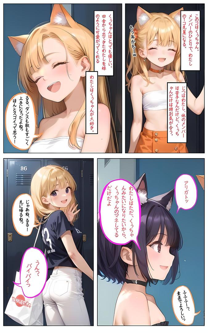 s594allud01506｜姪っ子アイドルとボクの不適切【えちえち】すぎる関係 モザイク版｜ポルチオ商事｜フル漫画