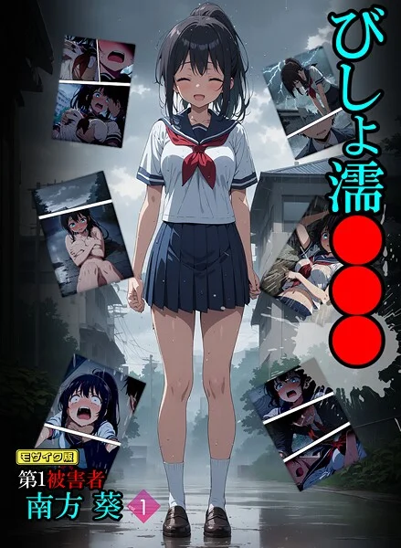 s594allud01640｜びしょ濡●●● 第1被害者 南方 葵【単話】 （1） モザイク版｜ばななメモリアル｜エロ漫画