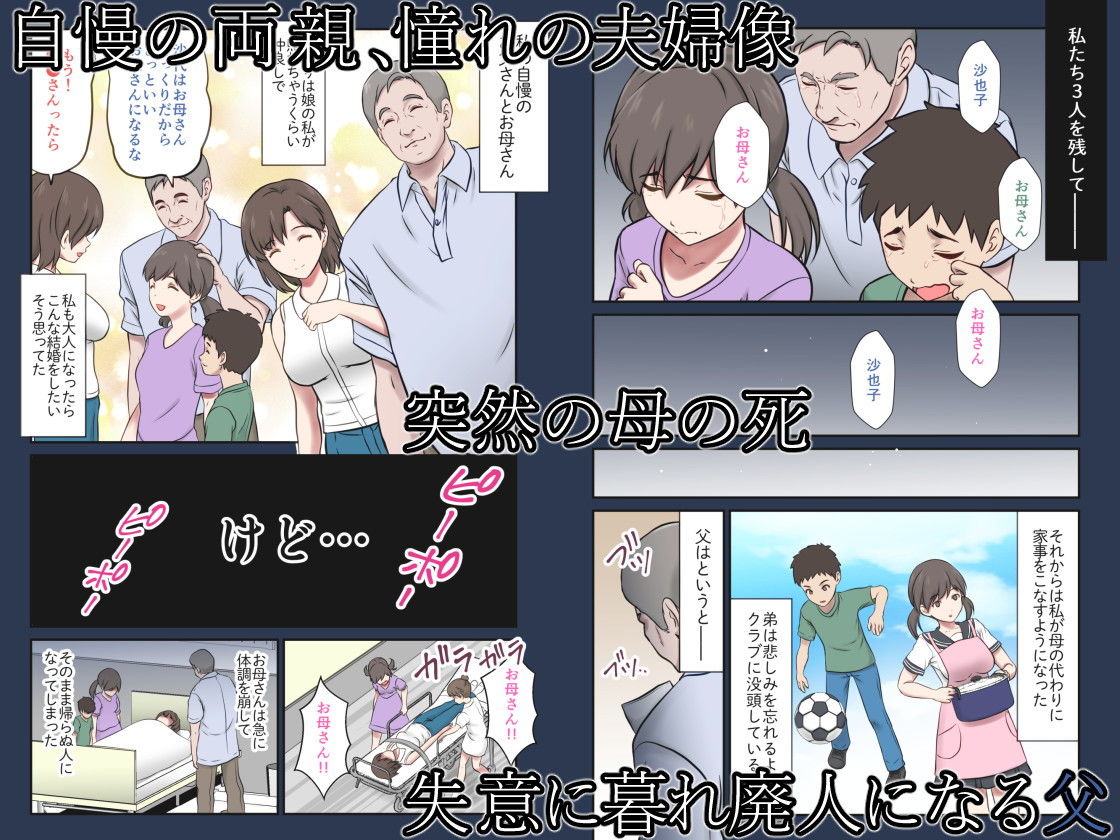 d_182820｜身代わり妻 亡き母の代わりに父親に抱かれる娘｜エクリプス｜エロ同人