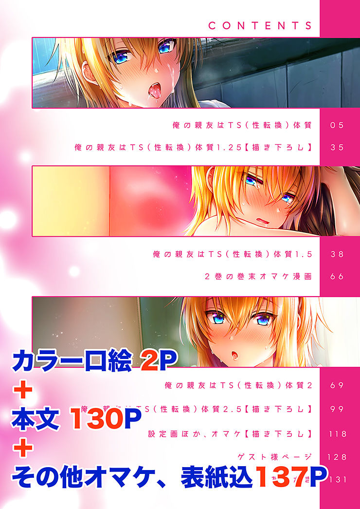 d_206224｜俺の親友はTS（性転換）体質 総集編1｜雨天あめか｜エロ同人