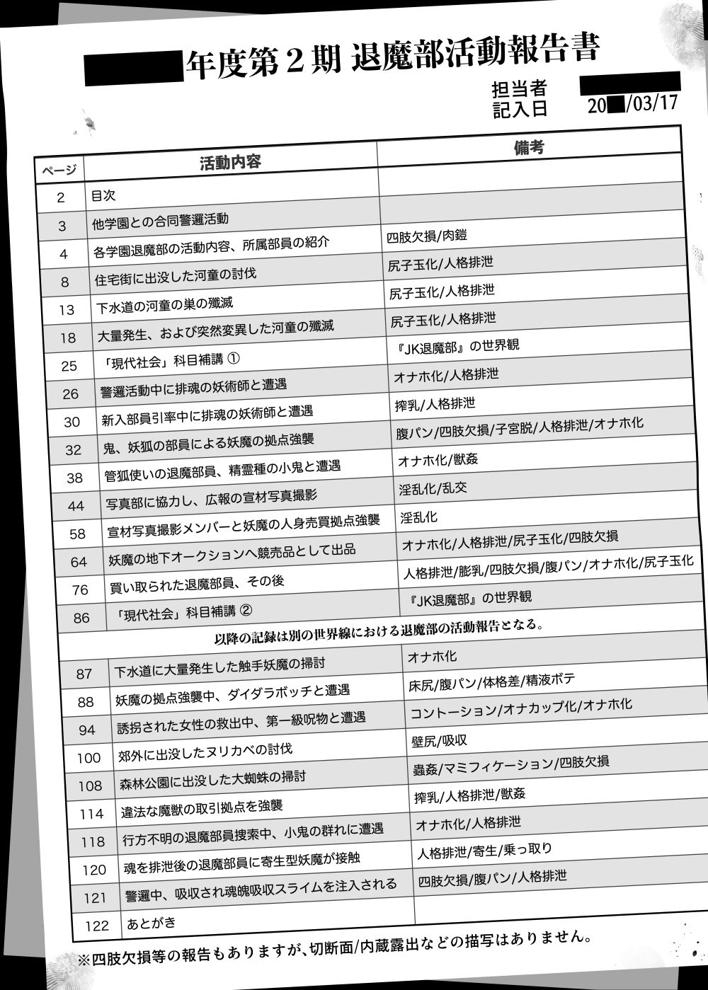 d_232311｜JK退魔部 Season2｜煌野一人｜エロ同人