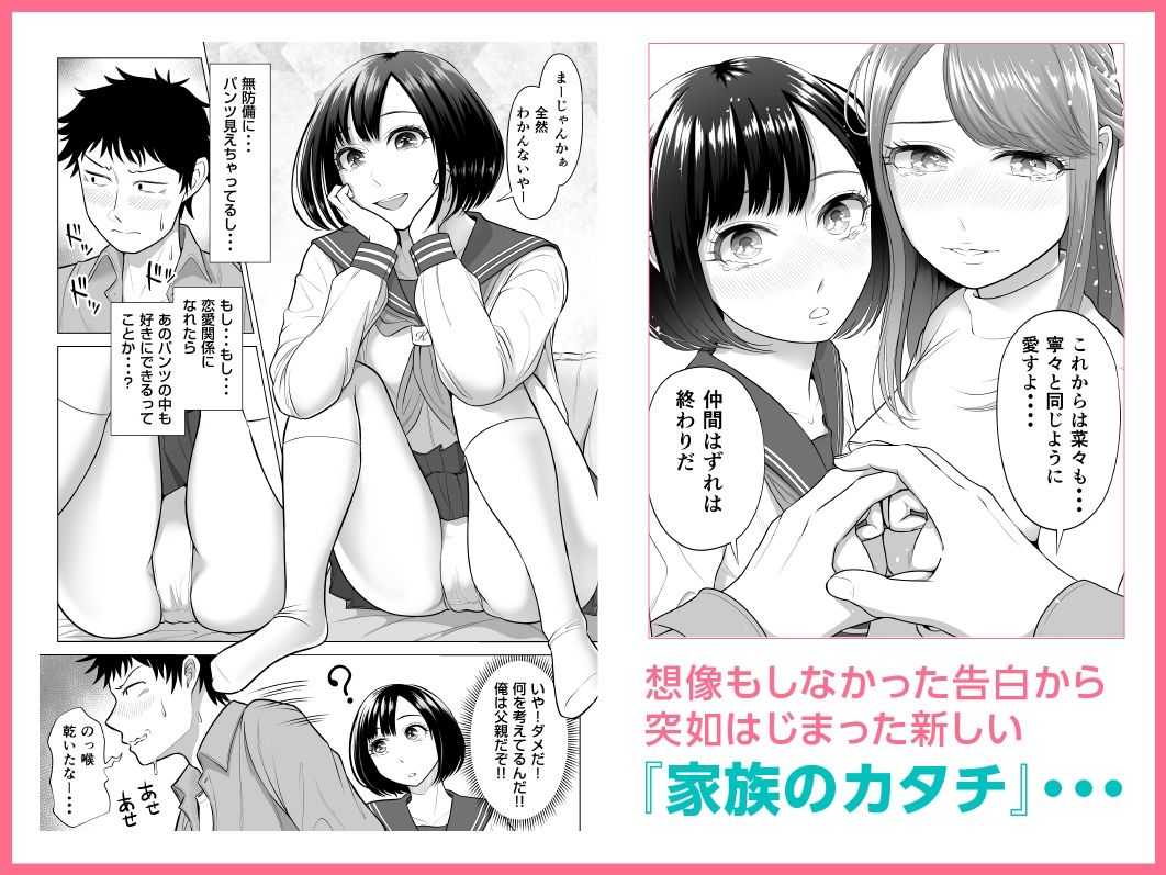 d_244180｜妻と連れ子が同じ人（俺）を好きになるのは遺伝子的に当然！？｜伊達ろく｜エロ同人
