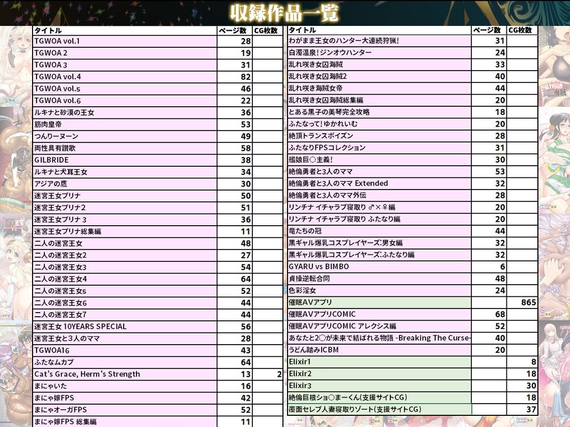 d_284767|アルセノテリス大全集 1997-2022|アルセノテリス|エロ同人 d_284767|アルセノテリス大全集 1997-2022|アルセノテリス|エロ同人