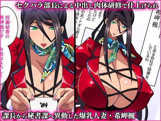 d_325679｜希岬楓 2 -爆乳人妻秘書の中出し肉体接待/媚薬潮吹き射乳アクメ-｜東戸塚らいすた｜エロ同人