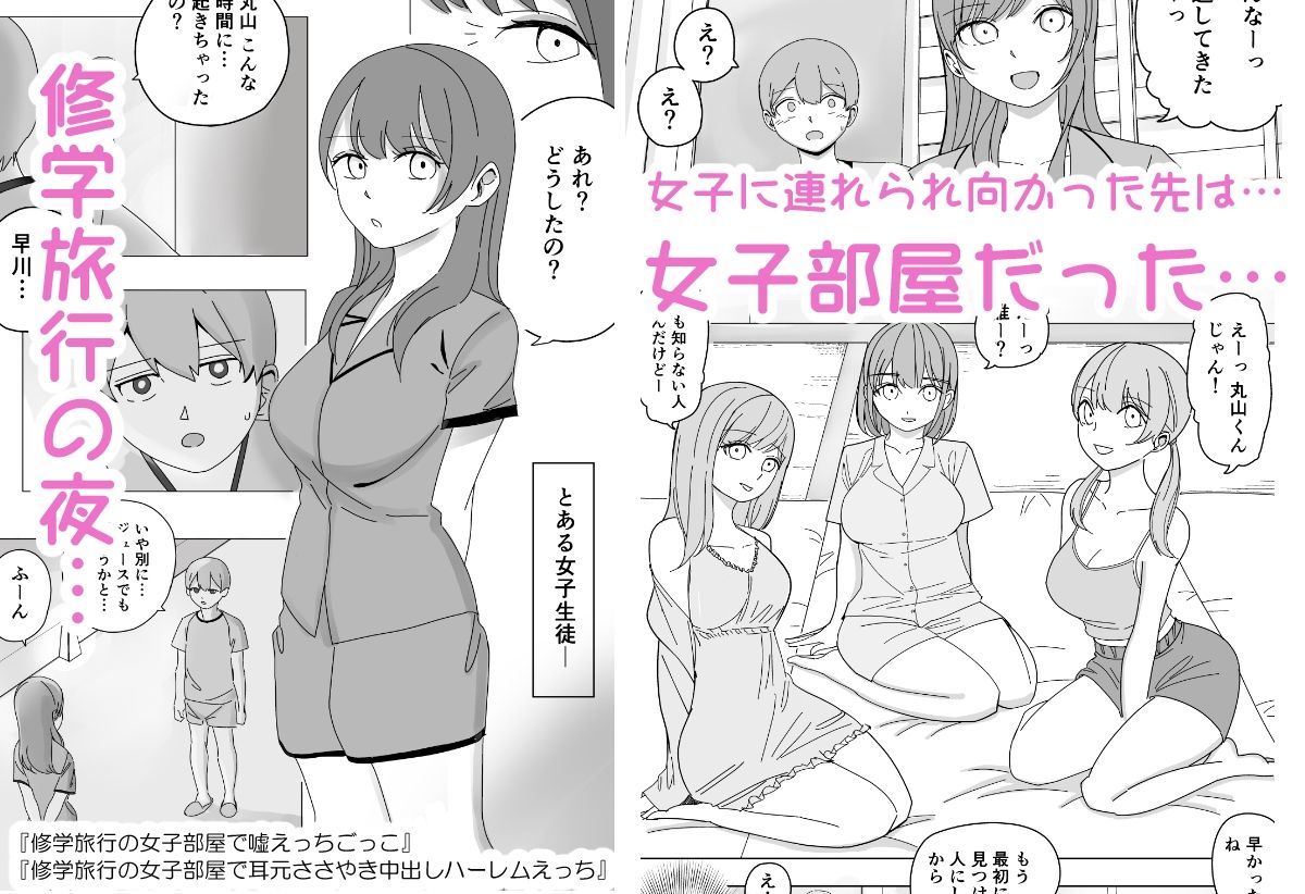 d_369547｜【総集編】ハーレムえっち修学旅行｜こんがりオーブン｜エロ同人