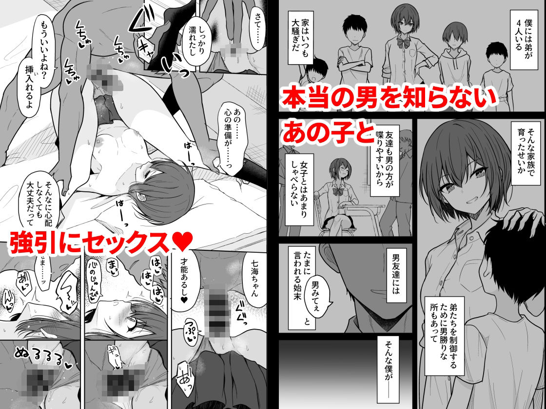 d_420691｜ボーイッシュな彼女をえっちな雌にするまで｜タケユウ｜エロ同人