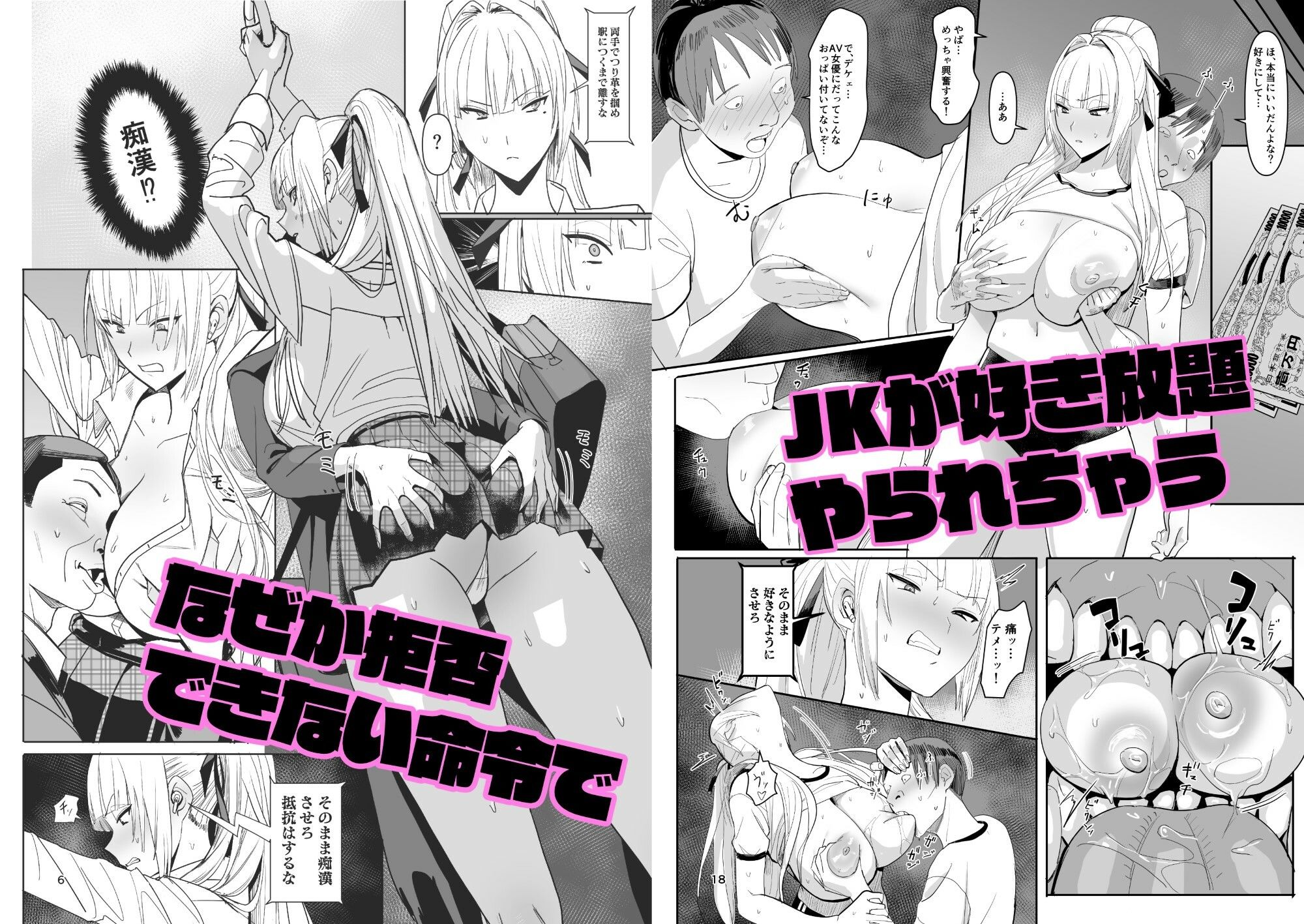 d_434913｜絶対命令｜国産JK｜エロ同人