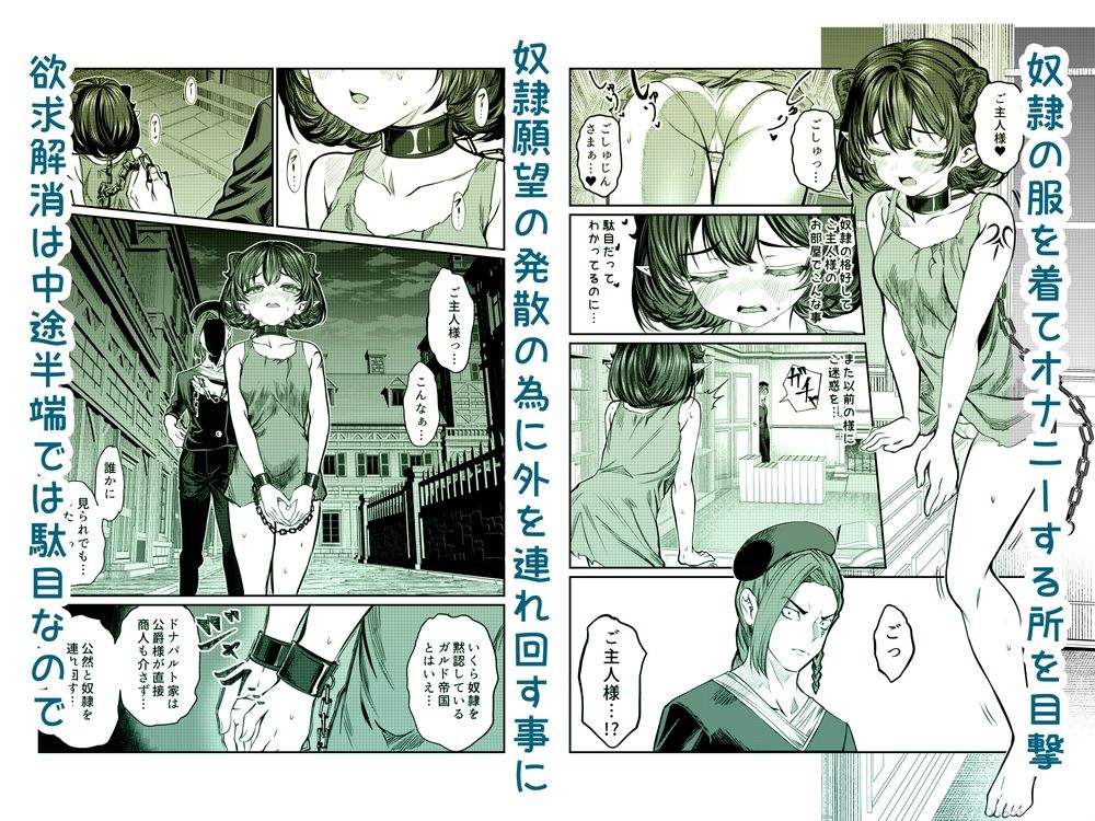 d_454842｜奴○を調教してハーレム作る2〜育てた奴○の一人と純愛マゾ奴○プレイする話〜｜アルデヒド｜エロ同人
