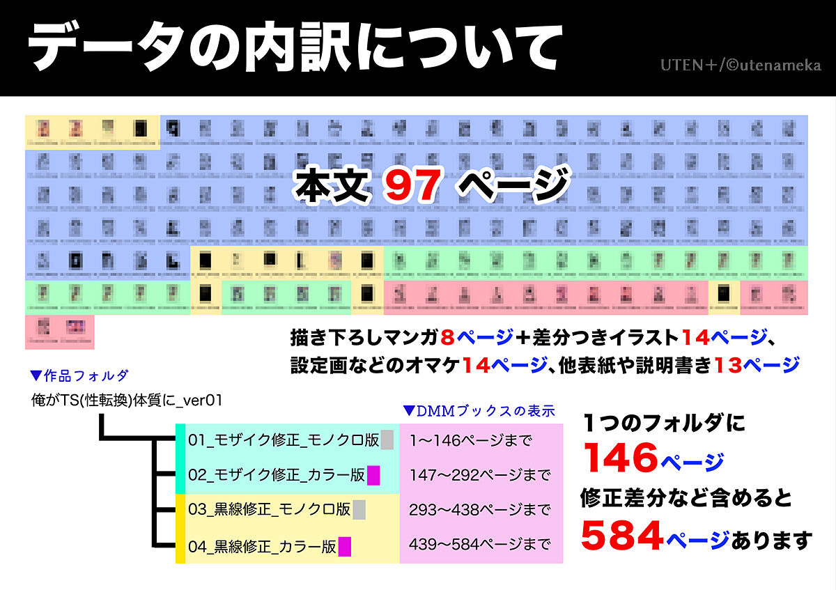 d_455244｜俺がTS（性転換）体質に！？〜女体化治験1日目でメス堕ちする話〜｜雨天あめか｜エロ同人