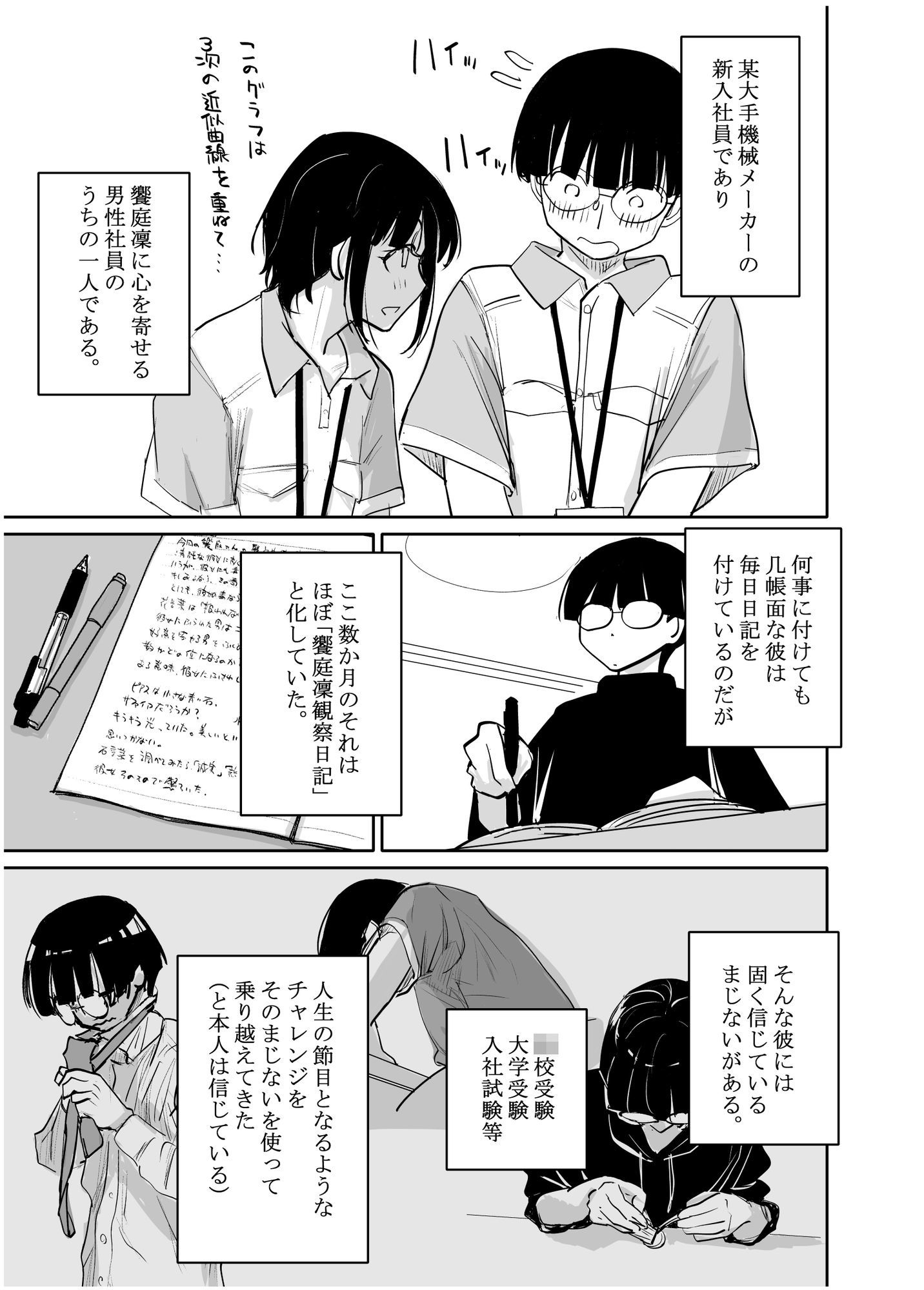d_629943｜酔いつぶれた可愛い後輩にいろいろしちゃう話 番外編｜みちゆくはな｜エロ同人