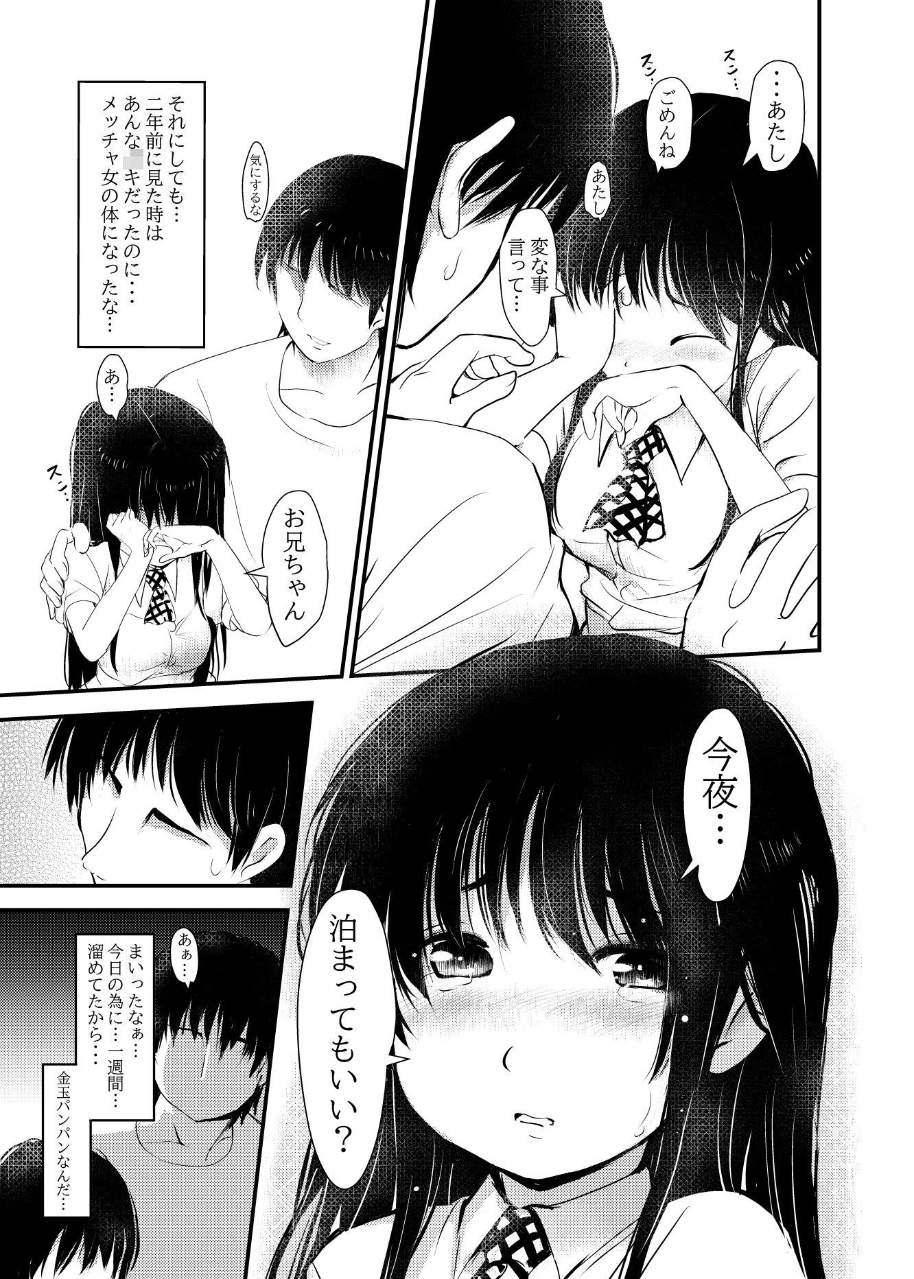 d_646818|ネット彼女を家に呼んだら妹だったので…実妹交尾した話|みまもり園長|エロ同人 d_646818|ネット彼女を家に呼んだら妹だったので…実妹交尾した話|みまもり園長|エロ同人