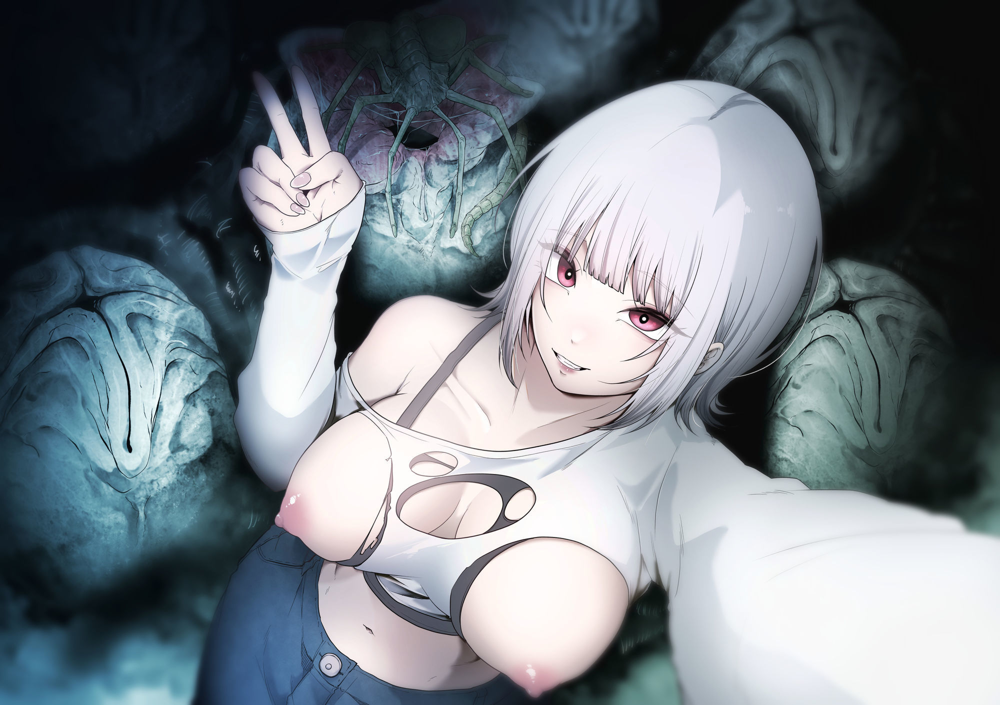 d_648737｜オカルト大好きギャルエイリアンの苗床になる｜てるてるがーる｜エロ同人